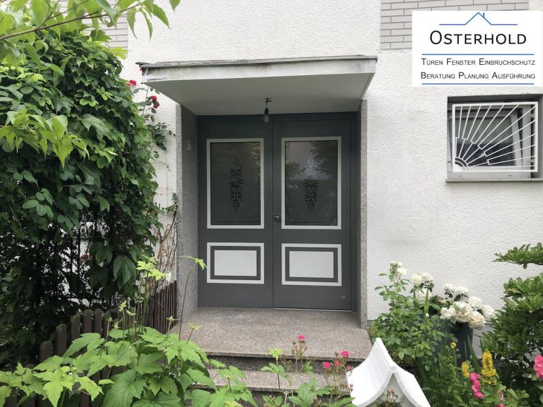 Klassische Tür, modern interpretiert